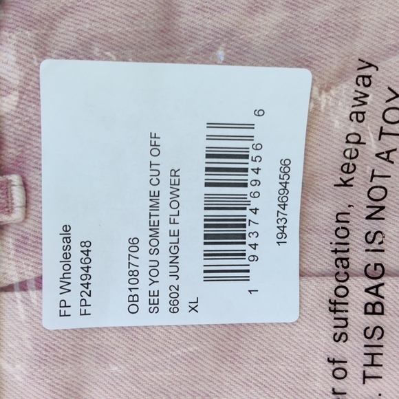 NEW $98 Free People See You Sometime Shorts XL - Picture 12 of 12